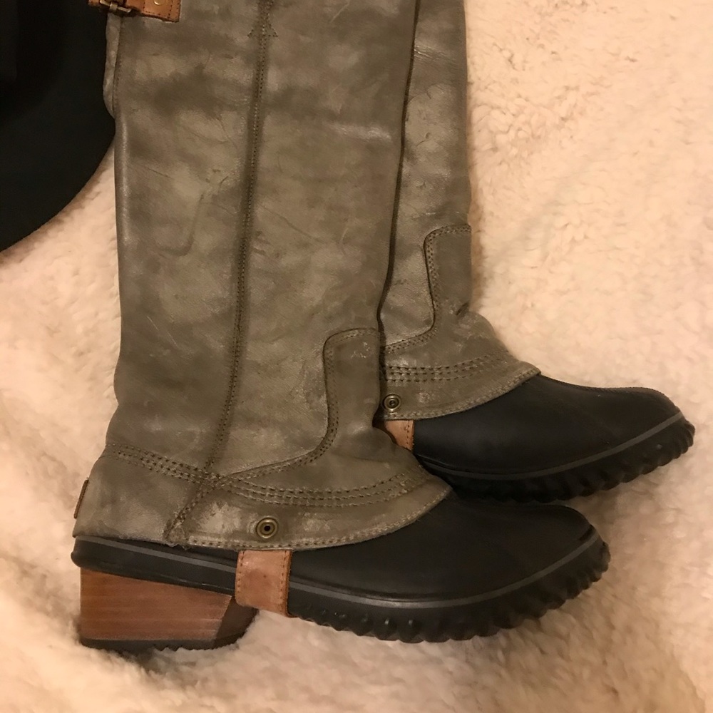 Sorel Slimpback Equestrian Boots - New